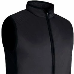 Glenmuir Gents Shiel Z-Frnt Rib Padded Gilet Black -Cheap Footwear Store P MG7574GLENMUIRGILETBLACKGENTS 1 L