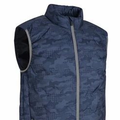 Glenmuir Gents Bute Zip Front Gilet Navy Camo - Light Grey 5 Glenmuir Gents Bute Zip Front Gilet Navy Camo - Light Grey -Cheap Footwear Store P MG7585GLENMUIRGILETNAVYCAMOLIGHTGREYGENTS 1 L
