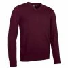 Glenmuir Gents Glencoe V-Neck Sweater Bordeaux -Cheap Footwear Store P MKC7516GLENMUIRSWEATERBORDEAUXGENTS L