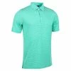 Glenmuir Gents Torrance Micro Stripe Performance Polo Shirt Marine Green - White -Cheap Footwear Store P MSP7549GLENMUIRSHIRTMARINEGREENWHITEGENTS L