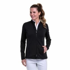 EPNY Ladies Mesh Blocked Jacket Black