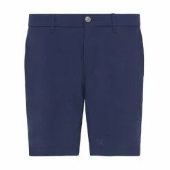 Original Penguin Gents Space Dyed Pete Shorts Black Iris (417)