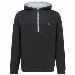 Original Penguin Gents Performance Golf Hoodie Dark Caviar