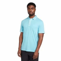 Original Penguin Gents Earl Performance Polo Shirt Aquarius (476) -Cheap Footwear Store P OGKSB0B0ORIGINALPENGUINSHIRTAQUARIUS476GENTS 4 L