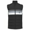 Original Penguin Gents Full Zip Insulated 70's Vest Caviar (001) -Cheap Footwear Store P OGVFC036ORIGINALPENGUINVESTCAVIAR001GENTS L
