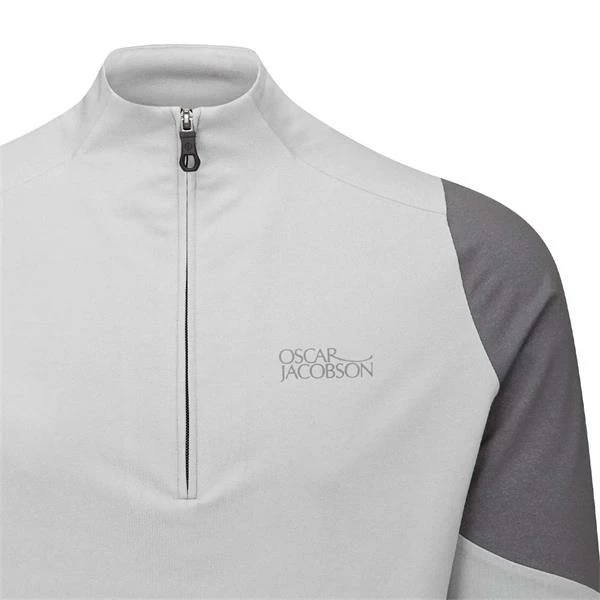 Oscar Jacobson Gents Lodstock Tour Mid Layer Light Grey Marl 5 Oscar Jacobson Gents Lodstock Tour Mid Layer Light Grey Marl - Image 3