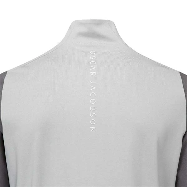 Oscar Jacobson Gents Lodstock Tour Mid Layer Light Grey Marl 6 Oscar Jacobson Gents Lodstock Tour Mid Layer Light Grey Marl - Image 4