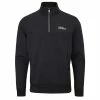 Oscar Jacobson Gents Hawkes Tour II ½ Zip Pullover Black 1 Oscar Jacobson Gents Hawkes Tour II ½ Zip Pullover Black -Cheap Footwear Store P OJTOP0076OSCARJACOBSONPULLOVERBLACKGENTS L