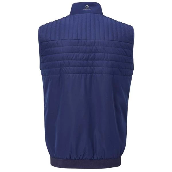 Oscar Jacobson Gents Hodgson Padded Gilet Navy 4 Oscar Jacobson Gents Hodgson Padded Gilet Navy - Image 2