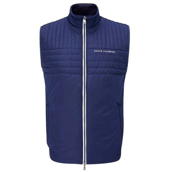 Oscar Jacobson Gents Hodgson Padded Gilet Navy 3 Oscar Jacobson Gents Hodgson Padded Gilet Navy