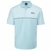 Oscar Jacobson Gents Whitby Tech Polo Shirt Cool Blue Marl -Cheap Footwear Store P OJTS0038OSCARJACOBSONSHIRTCOOLBLUEMARLGENTS L