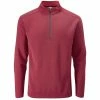 Ping Gents Ramsey ½ Zip Top Red Marl