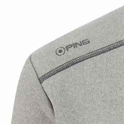 Ping Gents Ramsey ½ Zip Top Ash Marl -Cheap Footwear Store P P03356PINGTOPASHMARLGENTS 2 L