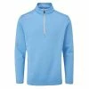 Ping Gents Ramsey ½ Zip Top Infinity Blue Marl