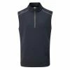Ping Gents Ramsey ½ Zip Fleece Vest Navy