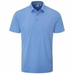 Ping Gents Preston Polo Shirt Delph Blue