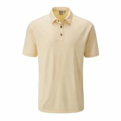 Ping Gents Preston Polo Shirt Sunset Gold