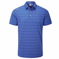 Ping Gents Alexander Polo Shirt Blue Surf - Marina