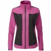 Ping Ladies Juno Waterproof Jacket Fuchsia - Black