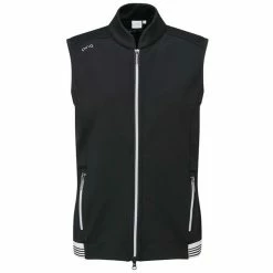 Ping Ladies Dot Gilet Black - White