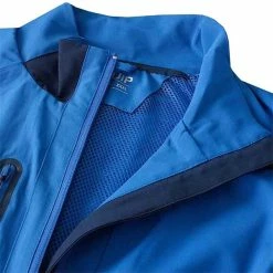 ProQuip Gents Pro Tech Long Sleeve Winter Tech Waterproof Wind Jacket Royal - Navy -Cheap Footwear Store P PQGWT01PROQUIPJACKETROYALNAVYGENTS 3 L