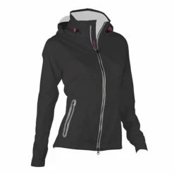 Zero Restriction Ladies Olivia Hooded Waterproof Jacket Black - Metallic Silver 9 Zero Restriction Ladies Olivia Hooded Waterproof Jacket Black - Metallic Silver -Cheap Footwear Store P R299LZERORESLADIESOLIVIAHOODWPJKTBLKMETSILVER080 L
