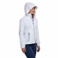 Zero Restriction Ladies Olivia Hooded Waterproof Jacket White 11 Zero Restriction Ladies Olivia Hooded Waterproof Jacket White -Cheap Footwear Store P R299LZERORESLADIESOLIVIAHOODWPJKTWHITE130 3 L