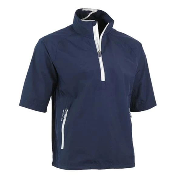 Zero Restriction Gents Power Torque ¼ Zip Short Sleeve Waterproof Top Navy - White 3 Zero Restriction Gents Power Torque ¼ Zip Short Sleeve Waterproof Top Navy - White