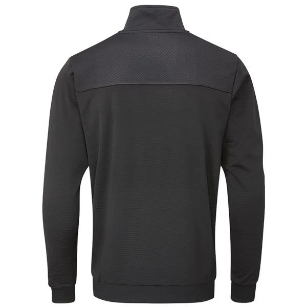 Stuburt Gents Active-Tech Zip Neck Top Black 4 Stuburt Gents Active-Tech Zip Neck Top Black - Image 2