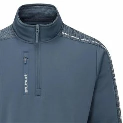 Stuburt Gents Radar Fleece Peacock Marl -Cheap Footwear Store P SBTOP1999STUBURTFLEECEPEACOCKMARLGENTS 2 L