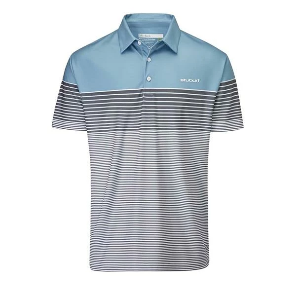 Stuburt Gents Highland Polo Shirt Mountain - Slate Grey 3 Stuburt Gents Highland Polo Shirt Mountain - Slate Grey