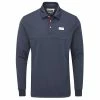 Stuburt Gents Sport Tech Long Sleeve Polo Shirt French Navy -Cheap Footwear Store P SBTS1254STUBURTSHIRTFRENCHNAVYGENTS L