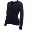 Green Lamb Ladies Gillian Slim Fit V-Neck Cable Sweater Navy 2 Green Lamb Ladies Gillian Slim Fit V-Neck Cable Sweater Navy -Cheap Footwear Store P SG21872GREENLAMBSWEATERNAVYLADIES 5 L