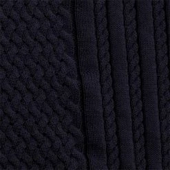 Green Lamb Ladies Gillian Slim Fit V-Neck Cable Sweater Navy 11 Green Lamb Ladies Gillian Slim Fit V-Neck Cable Sweater Navy -Cheap Footwear Store P SG21872GREENLAMBSWEATERNAVYLADIES 8 L