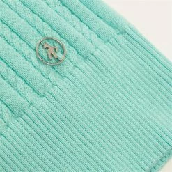 Green Lamb Ladies Gillian Slim Fit V-Neck Cable Sweater Opal 11 Green Lamb Ladies Gillian Slim Fit V-Neck Cable Sweater Opal -Cheap Footwear Store P SG21872GREENLAMBSWEATEROPALLADIES 7 L