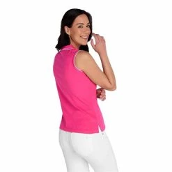 Green Lamb Ladies Kathleen Sleeveless Club Polo Shirt Magenta 11 Green Lamb Ladies Kathleen Sleeveless Club Polo Shirt Magenta -Cheap Footwear Store P SG22917GREENLAMBSHIRTMAGENTALADIES 3 L