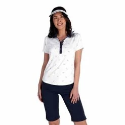 Green Lamb Ladies Katia Print Polo Shirt Birdie 10 Green Lamb Ladies Katia Print Polo Shirt Birdie -Cheap Footwear Store P SG22918GREENLAMBSHIRTBIRDIELADIES 2 L