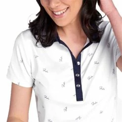 Green Lamb Ladies Katia Print Polo Shirt Birdie 12 Green Lamb Ladies Katia Print Polo Shirt Birdie -Cheap Footwear Store P SG22918GREENLAMBSHIRTBIRDIELADIES 4 L