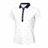 Green Lamb Ladies Katia Print Polo Shirt Birdie 1 Green Lamb Ladies Katia Print Polo Shirt Birdie -Cheap Footwear Store P SG22918GREENLAMBSHIRTBIRDIELADIES L