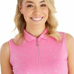 Green Lamb Ladies Katrianna Sleeveless Polo Shirt Candy -Cheap Footwear Store P SG22924GREENLAMBSHIRTCANDYLADIES 5 L