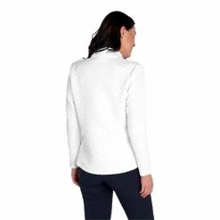 Green Lamb Ladies Kaydra Quilted Full Zip Jacket White -Cheap Footwear Store P SG22929GREENLAMBJACKETWHITELADIES 3 L