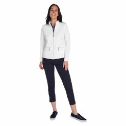 Green Lamb Ladies Kaydra Quilted Full Zip Jacket White -Cheap Footwear Store P SG22929GREENLAMBJACKETWHITELADIES 4 L
