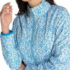 Green Lamb Ladies Keela Printed Windbreaker Zing -Cheap Footwear Store P SG22931GREENLAMBWINDBREAKERZINGLADIES 5 L