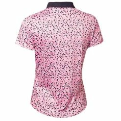 Green Lamb Ladies Melanie Printed Polo Shirt Sepa Print -Cheap Footwear Store P SG23960GREENLAMBSHIRTSEPAPRINTLADIES 1 L
