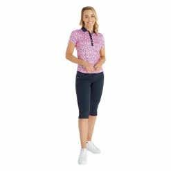Green Lamb Ladies Melanie Printed Polo Shirt Sepa Print -Cheap Footwear Store P SG23960GREENLAMBSHIRTSEPAPRINTLADIES 3 L