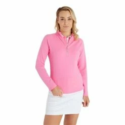Green Lamb Ladies Molly Textured Zip Neck Top Candy -Cheap Footwear Store P SG23969GREENLAMBTOPCANDYLADIES L