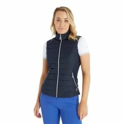 Green Lamb Maria Quilted Gilet Navy 10 Green Lamb Maria Quilted Gilet Navy -Cheap Footwear Store P SG23973GREENLAMBGILETNAVYLADIES 2 L