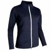 Sunderland Ladies Zip Front Thermal Panelled Fleece Jacket Navy - White -Cheap Footwear Store P SUNLC89SUNDERLANDJACKETNAVYWHITELADIES L