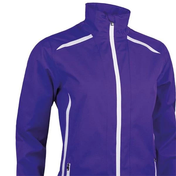 Sunderland Killy Ladies Waterproof Jacket Purple - White 4 Sunderland Killy Ladies Waterproof Jacket Purple - White - Image 2