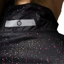 Sunderland Ladies Tech-Lite Waterproof Jacket Black - Solar Pink Print -Cheap Footwear Store P SUNLR80SUNDERLANDJACKETBLACKPINKLADIES 2 L